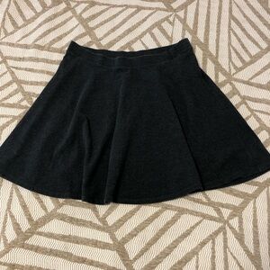 Forever 21 Dark Gray Skater Skirt